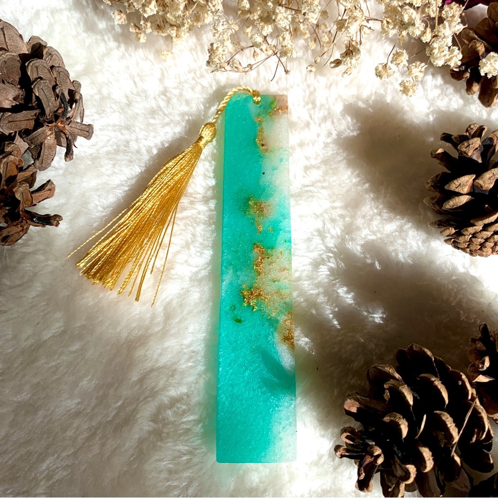 “Magic Wand” resin bookmark